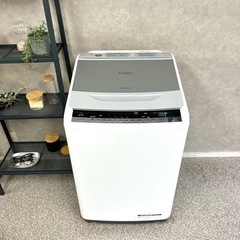 ☑︎ご成約済み🤝 HITACHI ビートウォッシュ 大容量の9.0kg✨ 上品なシルバー🔗 の画像
