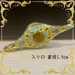 【パステル】アラジンランプ ランプ お香立て 香炉 お香 魔法のランプ 置物の画像