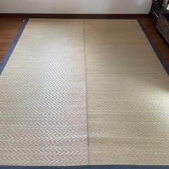 い草ラグ　2.52×1.92mの画像
