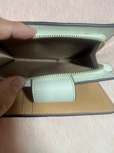 コーチcoach二つ折り財布used