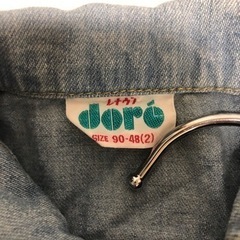 郵送可能【doro】デニム　半袖シャツ　90の画像