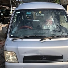 サンバー低走行　車検残り一年半以上　軽トラと交換可能