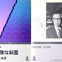 【ノベルズ古本】松本清張「危険な斜面（61刷」・・・偶然再会した元恋人によって、眠っていた“出世欲”に目覚めてしまった男・・・の画像