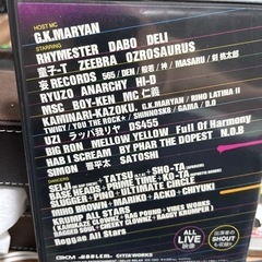 結束ヒップホップLIVE DVDの画像