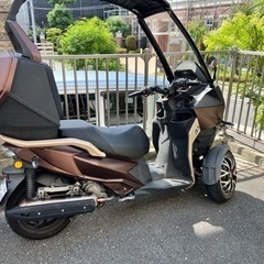 ADIVA AD1-200 側車付軽二輪　自動車免許で2人乗りできます！の画像