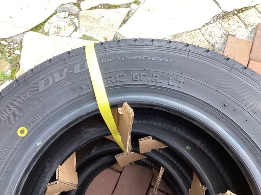 新品　ダンロップ145R12 6PR 4本セット‼️夏タイヤ