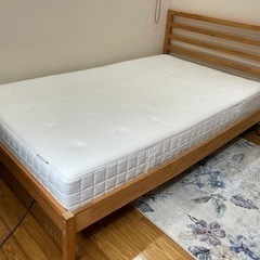 セミダブルベッド　あげます　訳あり　IKEA