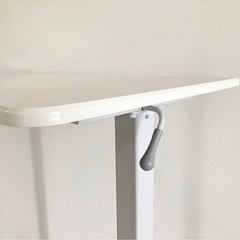 ガス圧昇降式スタンディングデスク  キャスター付きの画像