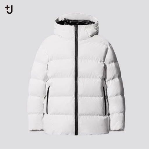 ユニクロ　ジルサンダー　コラボ　ダウン　Lサイズ　白