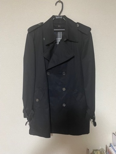 メンズ　バーバリー　ブルーレーベル　トレンチコート　メンズLサイズ