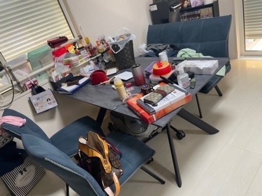 机セット　　ダイニングテーブル