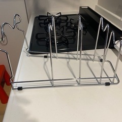 台所鍋収納の画像