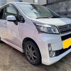 ダイハツ　ムーヴ　カスタム　カスタムX　2WD　H25年　車検R...