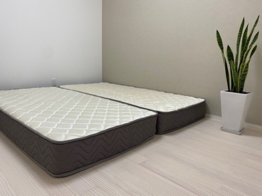 シングルマットレス2つ