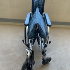 MIKI 自走式　車椅子　折りたたみの画像