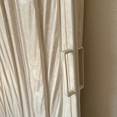 【ほぼ新品】アコーディオンドア/間仕切り/折り畳みドアの画像