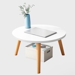 【新品】小さいテーブル ローテーブル 木製 リビング センターテ...