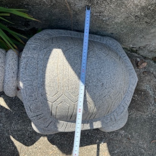 御影石　亀　庭石　オブジェ