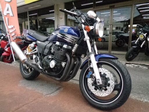 NO.4775　ＸＪＲ４００Ｒ－３　空冷４サイクル１６バルブ４気筒エンジン　純正オーリンズサス　メタリックブルー（ストロボカラー）　☆彡