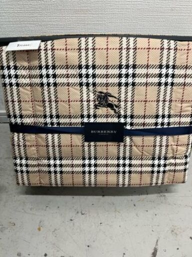 NO1171　バーバリー　羽毛肌かけ布団