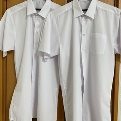 Yシャツ　メンズ　スクール　2枚セット　180