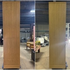 INT219 キャビネット　食器棚　無垢材　天然木の画像