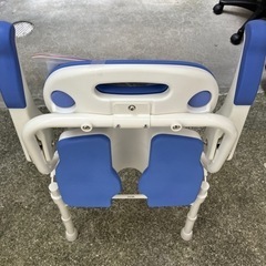 折りたたみ介護用風呂椅子の画像
