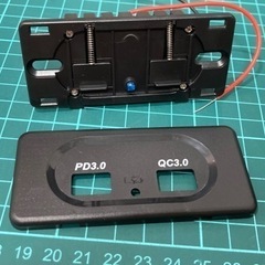 増設用 USB ポート 2口(Type-A,Type-C) 車内 充電の画像