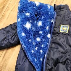 リバーシブル　コート　の画像