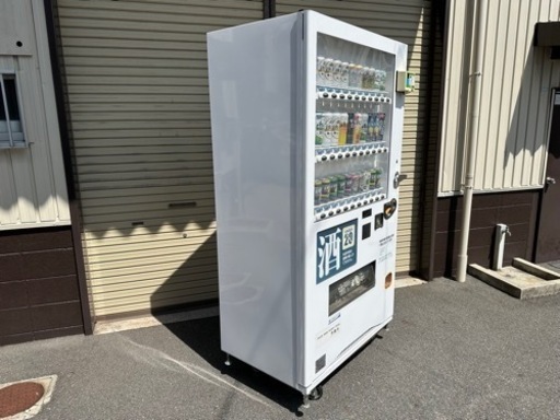 富士電機　自動販売機　３０セレ　ハイブリッドヒートポンプ　新５００円対応　LED　ホット＆コールド　２０１８年製　FA25M5RD80