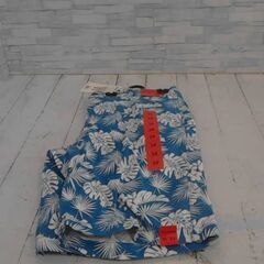 ショートパンツ　青　W36