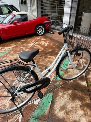 自転車　無段切替　新車！