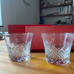 (早い者勝ちじゃないです)baccarat グラスの画像