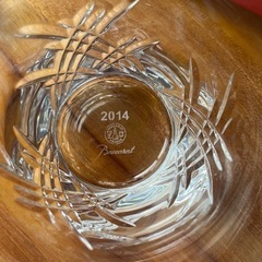 (早い者勝ちじゃないです)baccarat グラスの画像