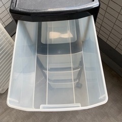 【引渡者決定】衣類ケース4段の画像