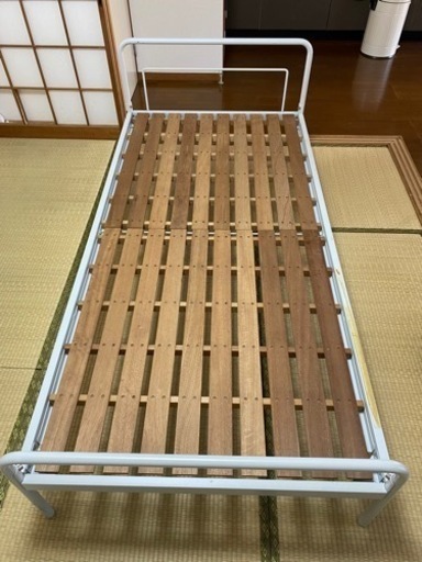 【決まりました】ベッドフレーム　無印良品