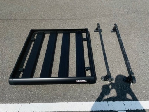 値下げ　inno ルーフキャリア一式