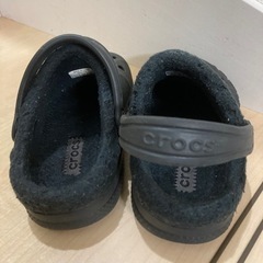 クロックス　ボア付きサンダル　15.5cmの画像