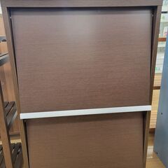 ★ジモティ割あり★  収納棚 ブラウン H88.5×D35×W5...