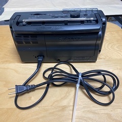 良品　ラジカセ SONY CFM-10 動作OK　B-0の画像
