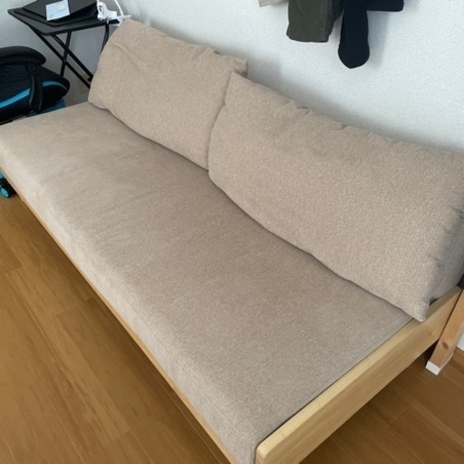 モダンデコ ソファーベッド ３人掛け