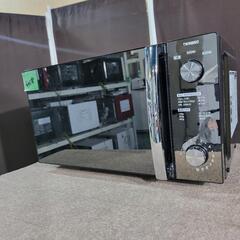 🙇‍♂️h051103売約済み❌4058‼️お届け&設置は全て0円🙌‼️鏡面トップ✨フラット庫内✨TWINBIRD 電子レンジの画像