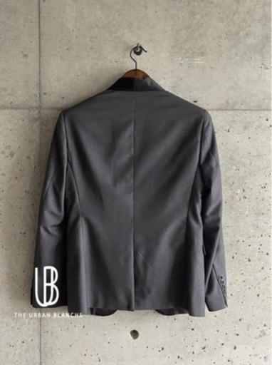 【美品】アーバンブランシュ　タキシード　グレー3ピース　2XL(XL)