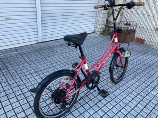 ルノー製】20インチ自転車 6段変速付 前後肉厚タフタイヤ使用❗️若林