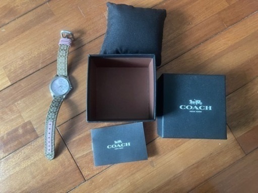 本日限定！COACH コーチ レディース腕時計 クラシック シグネチャー 32mm ピンク 14501621