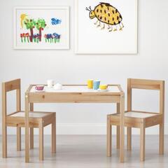 ※残り1セットのみ※IKEA　キッズテーブル&イスセット