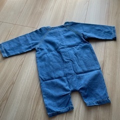 未使用 80cm ロンパースの画像