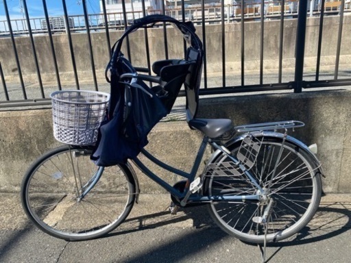 子ども乗せ付き自転車　26インチ