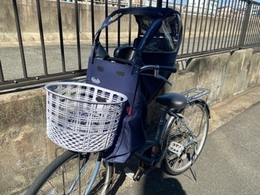 子ども乗せ付き自転車　26インチ