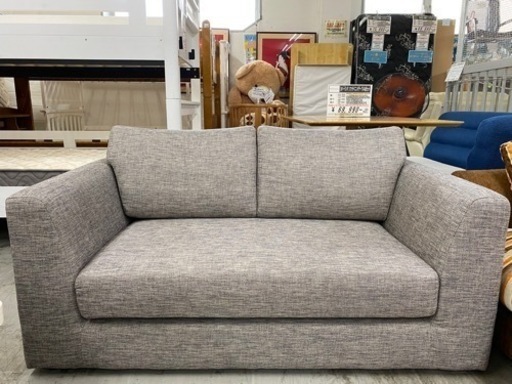 【愛品館 江戸川店】NITORI（ニトリ）ファブリック2Pソファ ID:157-008627-007